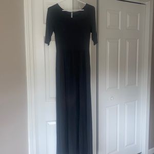 Never worn Dark grey maxi dress